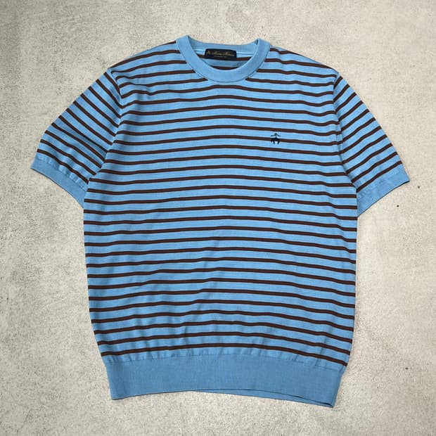 브룩스브라더스 스트라이프 하프니트 s10872