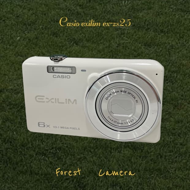카시오 엑슬림 EXILM ex-zs25 디지털카메라 빈티지디카