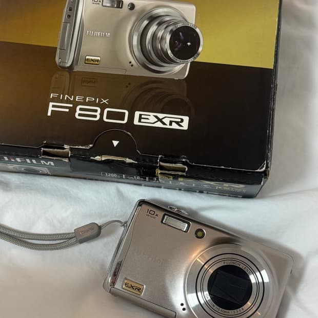 후지필름 파인픽스 f80 exr 실버