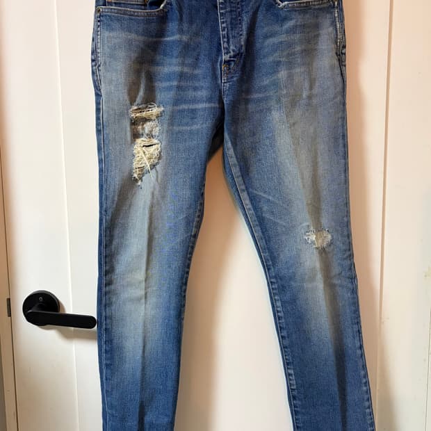 생로랑 데님 청바지 33