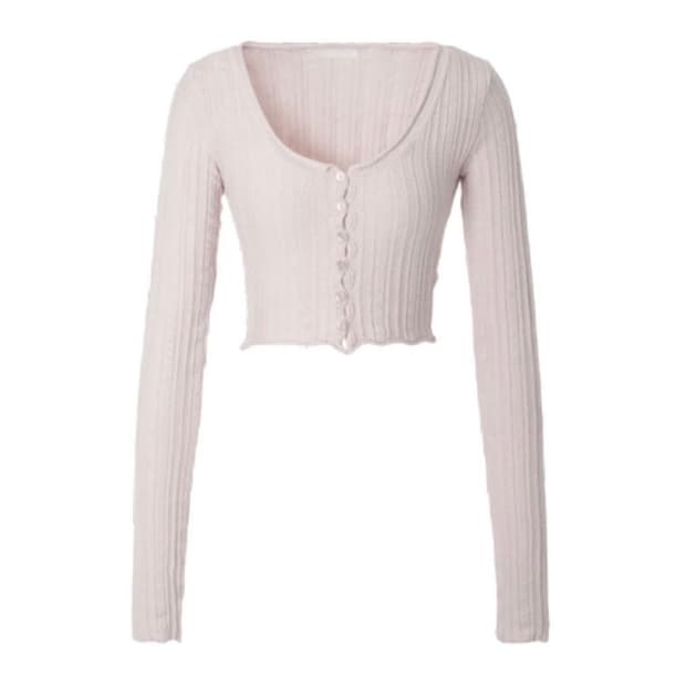 쓰리타임즈 클로리스 가디건&홀터넥 세트