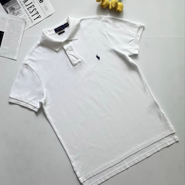 Polo 폴로랄프로렌 화이트 PK 카라티