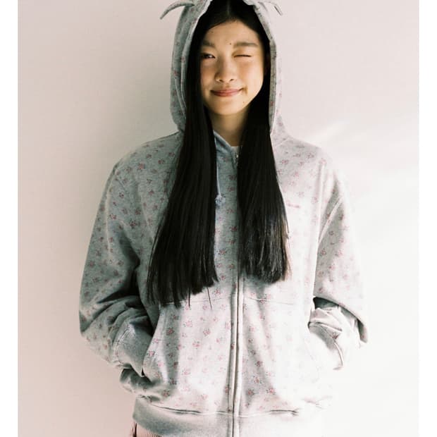 웹하우스 키티 후드집업 OS