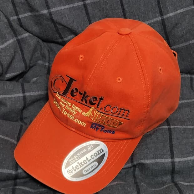 테켓 folks cap orange