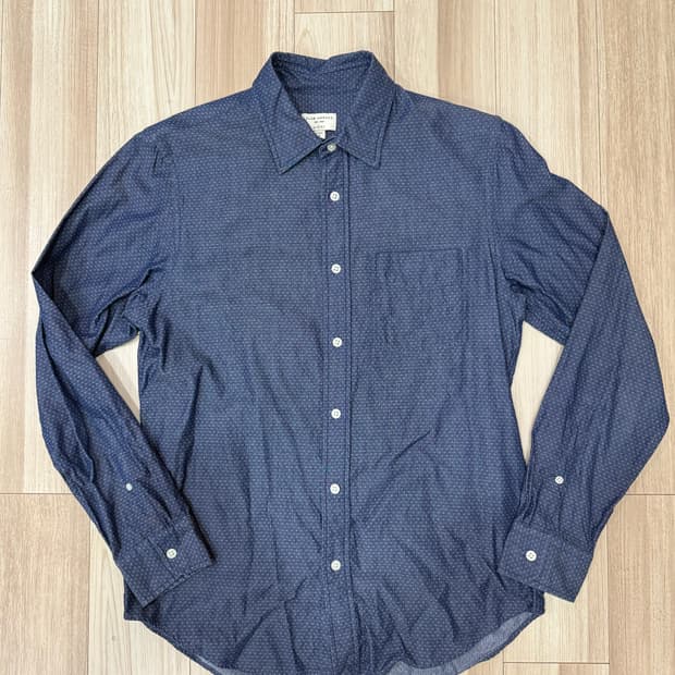 클럽모나코 도트 셔츠 슬림핏 M(100) / 면100% / 공홈 직구