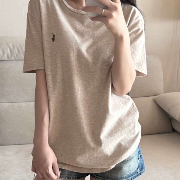 폴로 랄프로렌 베이지 모카 데저트 반팔