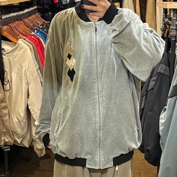 [HI] VTG 벨벳져지 그레이