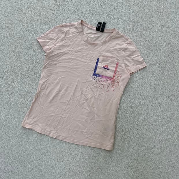 L 아디다스 여성 반팔 티셔츠 0331M