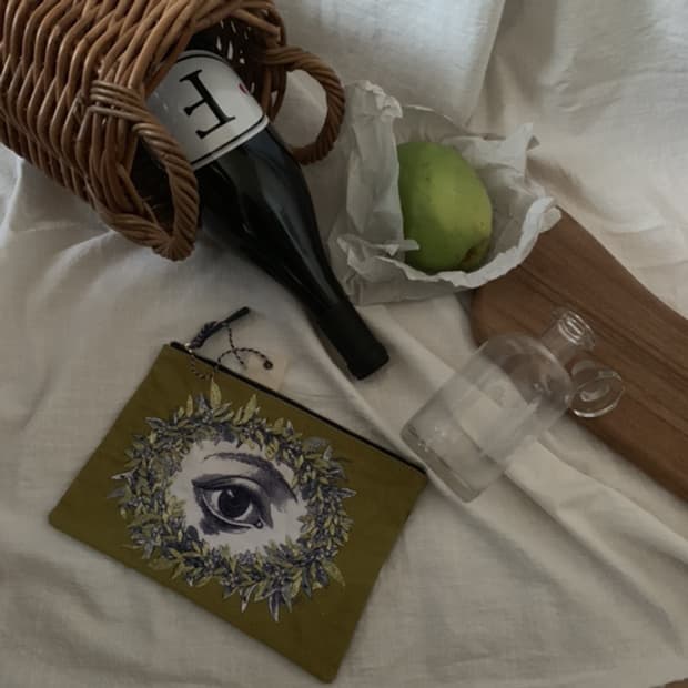 Olive Green Pouch 