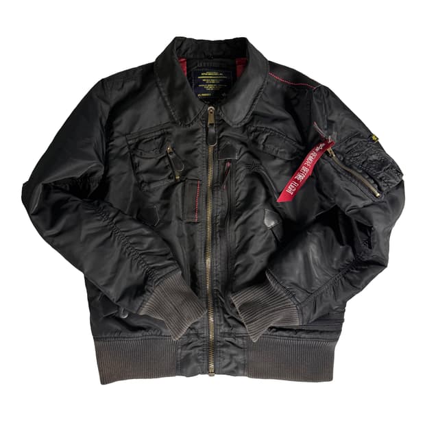 알파인더스트리 MA-1 테크 포켓 항공 점퍼