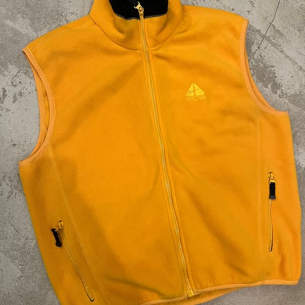 빈티지 나이키 ACG 플리스 조끼