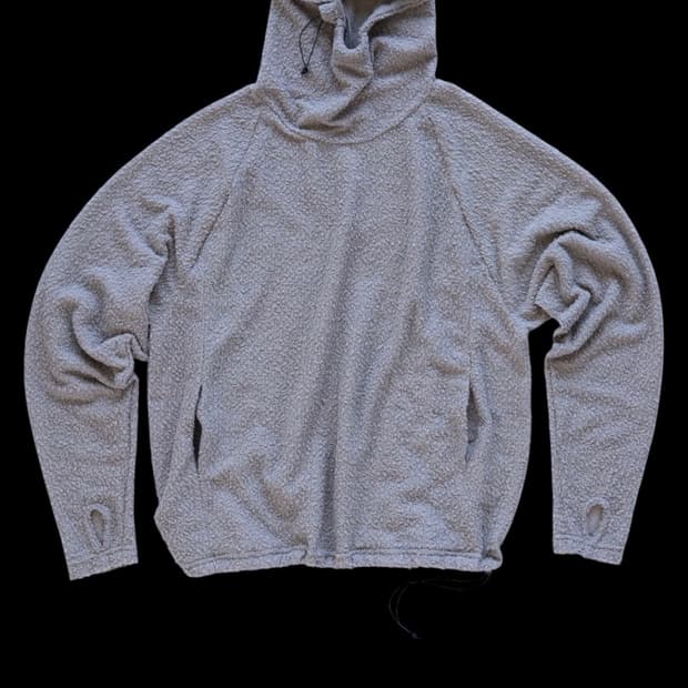 구매) 누어 울 섀그 후드 (2사이즈)