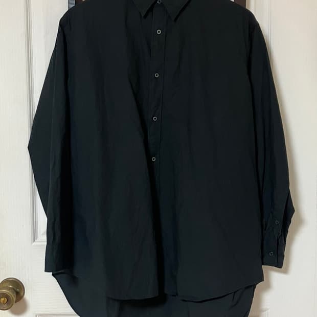 [S] kaval 카발 데일리 셔츠 블랙