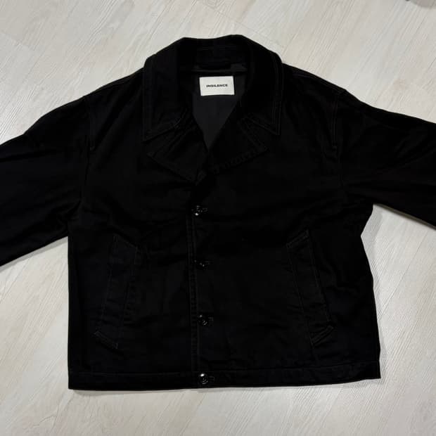 인사일런스 박시핏 데님 자켓
