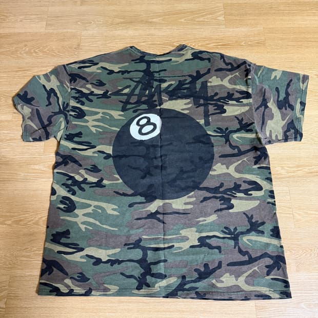 Stussy Camo 티셔츠 XL