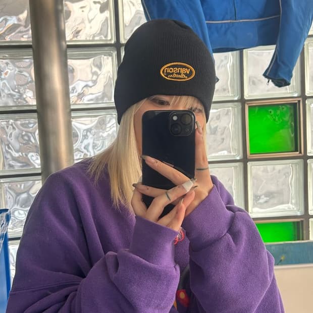 LOGO PATCH BEANIE 로고 패치 비니