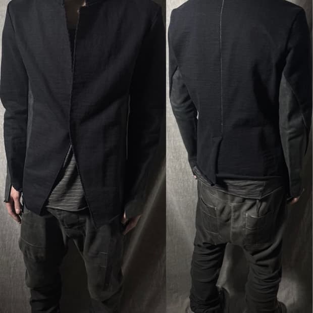 incarnation arm-leather jacket