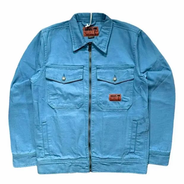 데우스 엑스 마키나 레코즈 캔버스 청데님(XL)