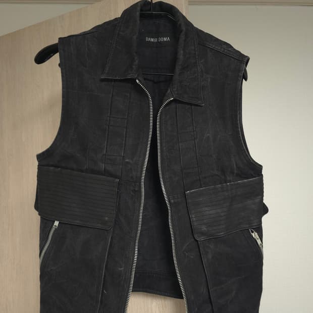 다미르도마 Damir Doma 모토 크랙 베스트 다크웨어 릭오웬스