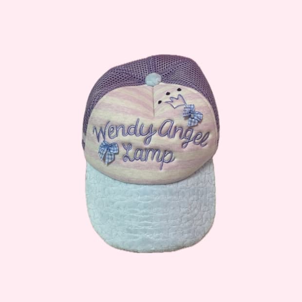 헤이세이 웬디 엔젤 램프 파스텔 캡 모자