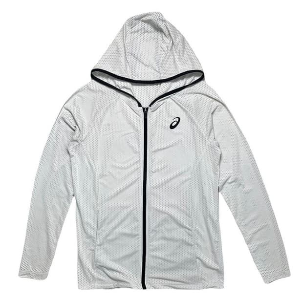  ASICS 메쉬 서머니트집업 화이트 90(S)
