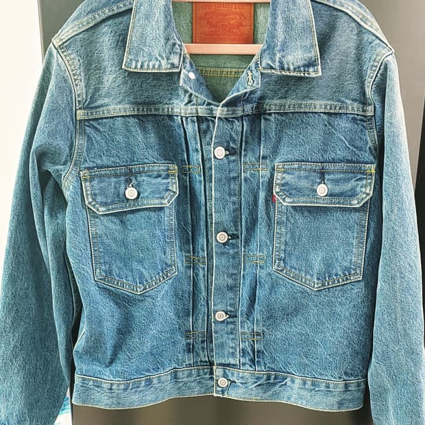 리바이스 507 2세대 트러커 데님 자켓