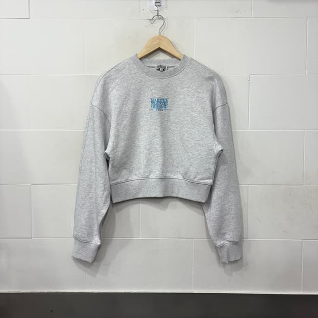 마리떼프랑소와저버 크롭 맨투맨