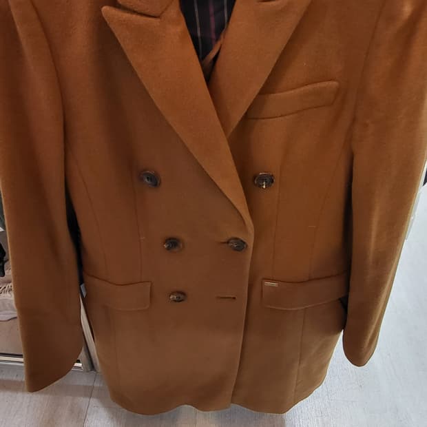 헤지스 울 코트 90