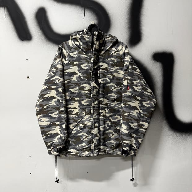 USA South Play 밀리터리 풀 카모 M-92 파카