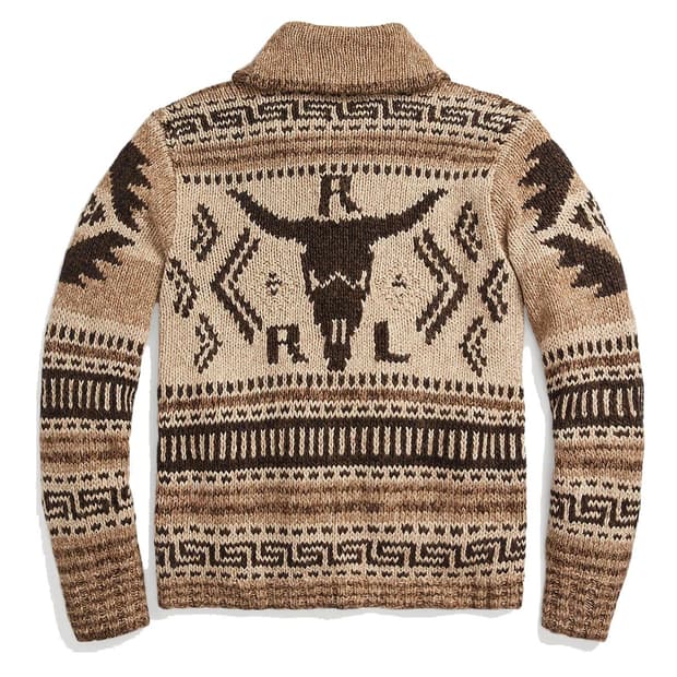 RRL 페어아일 인타르시아 가디건 S