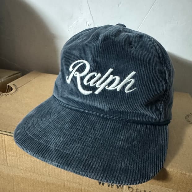랄프로렌 코듀로이 볼캡