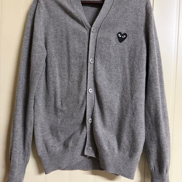 꼼데가르송 가디건 L