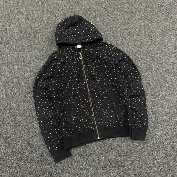 1 size) 엑스걸 빈티지 후드집업 