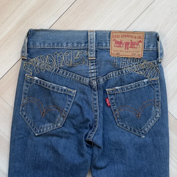 [LEVI'S] 00'S 907 denim pants