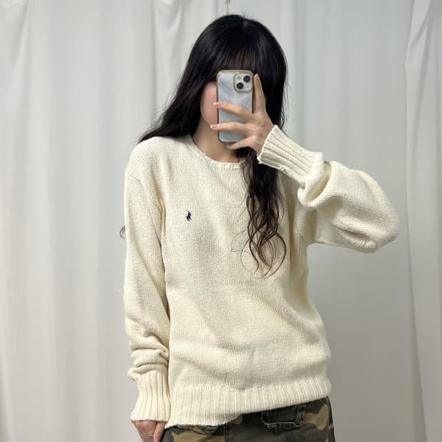 Polo Ralph Lauren ivory knit