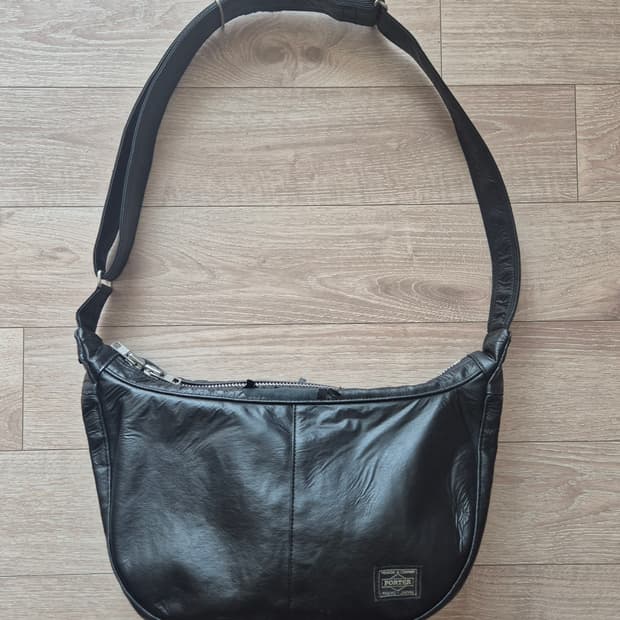 포터 프리스타일 숄더백 블랙