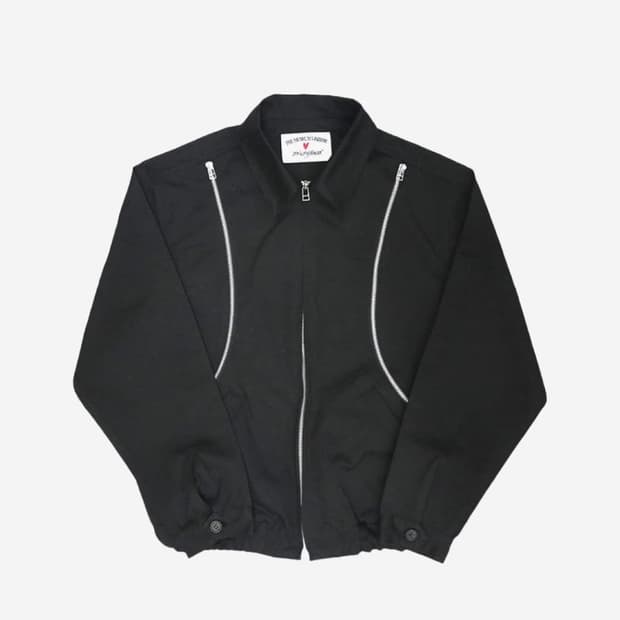 더뮤지엄비지터 존버거맨 커브드 블루종 L