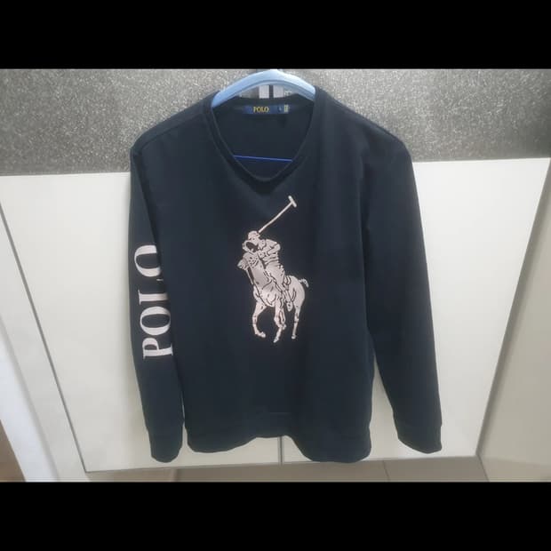 폴로 랄프로렌 빅포니 맨투맨 네이비 L