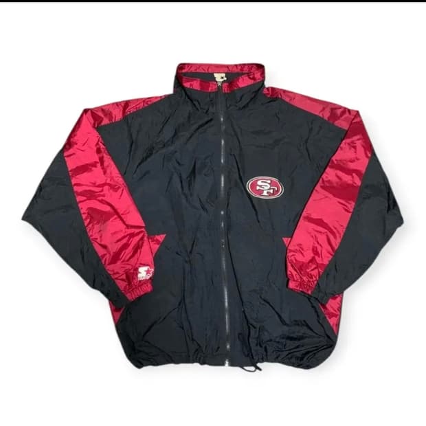 XL)NFL 스타터 49ers  바람막이
