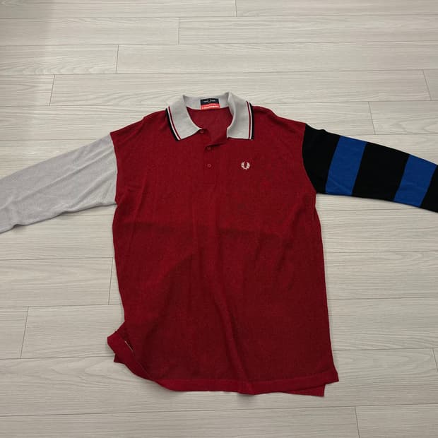 프레드 페리 x 러버보이 콜라보 폴로 XL