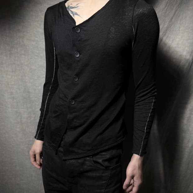 bajra Overlock Stitch Cardigan