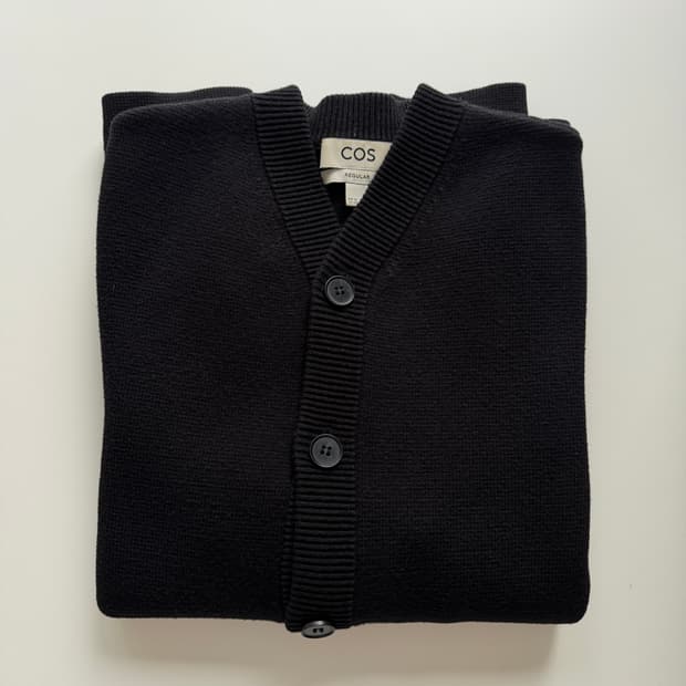 코스 버튼 가디건