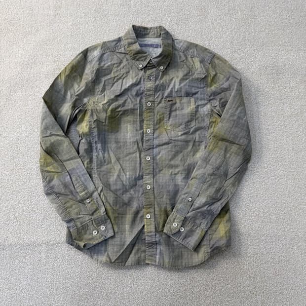 100 시리즈 그라데이션 패턴 셔츠 0203T