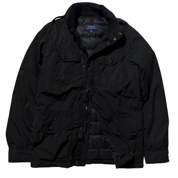 폴로 랄프로렌 덕다운 필드 자켓 블랙