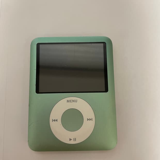 아이팟 나노 3세대 민트 그린 