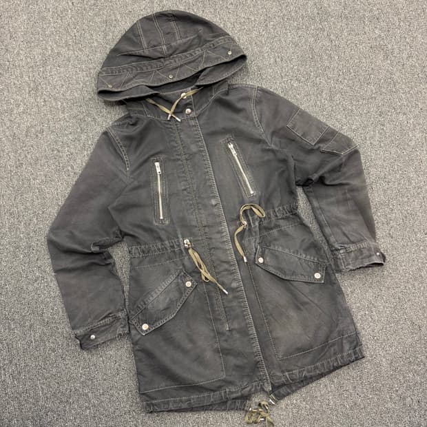 OS)Bershka 빈티지 Y2K 야상점퍼