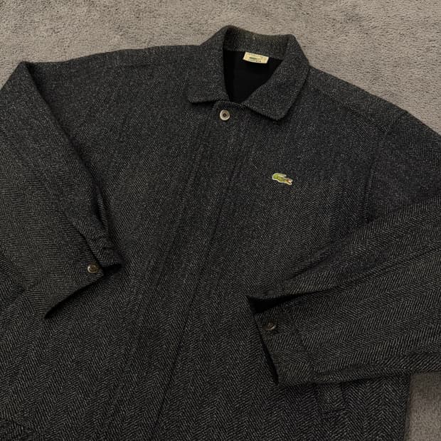 [ 정품/105 ] 라코스테 빈티지 헤링본 자켓