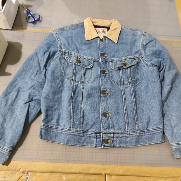 90s 일본 복각 Lee 스톰라이더 데님 자켓