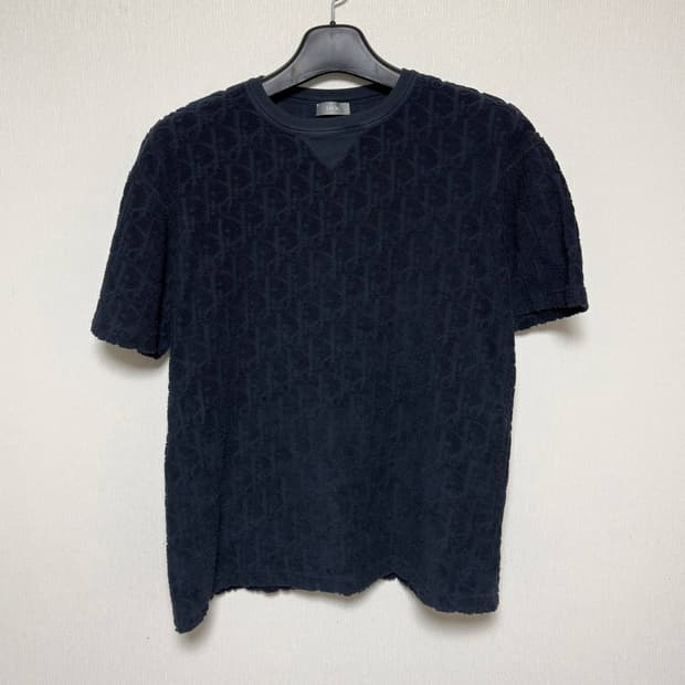 [M] 디올 오블리크 테리 반팔티