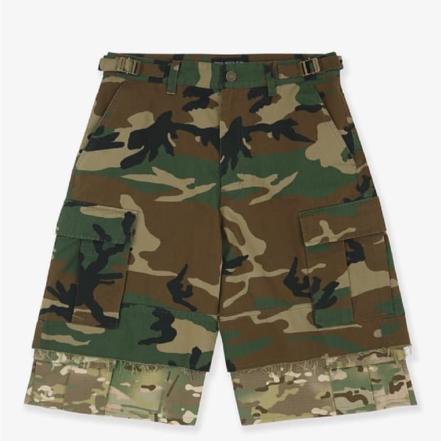 [1] 프로젝트 gr 카모 레이어드 쇼츠